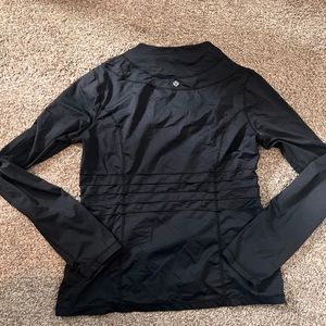 Women long sleeve black shirt size 10